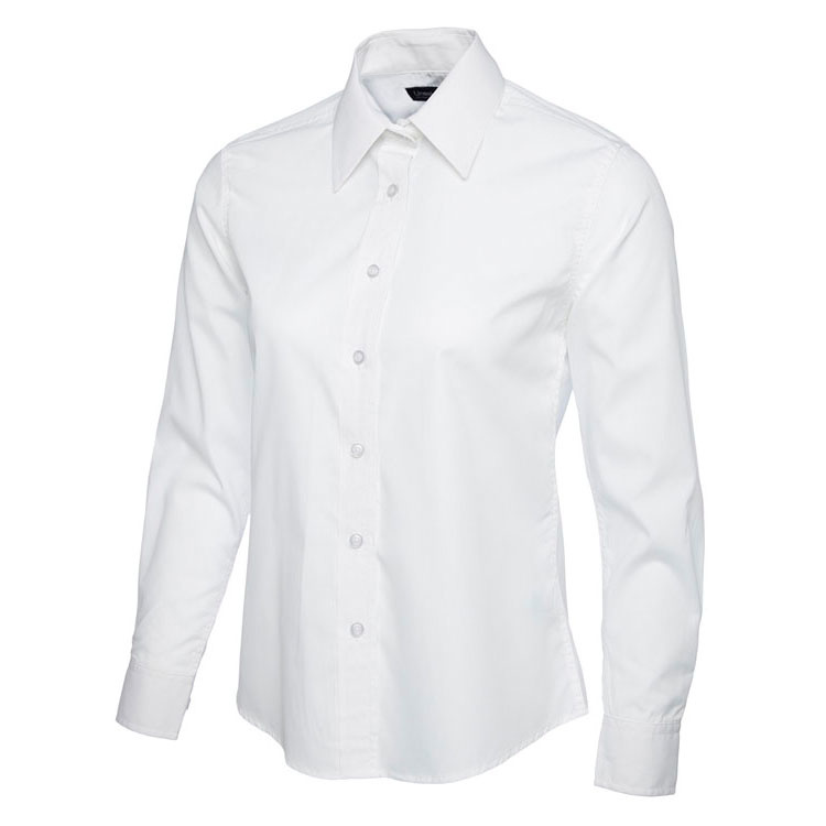 Ladies Poplin Full Sleeve Shirt
