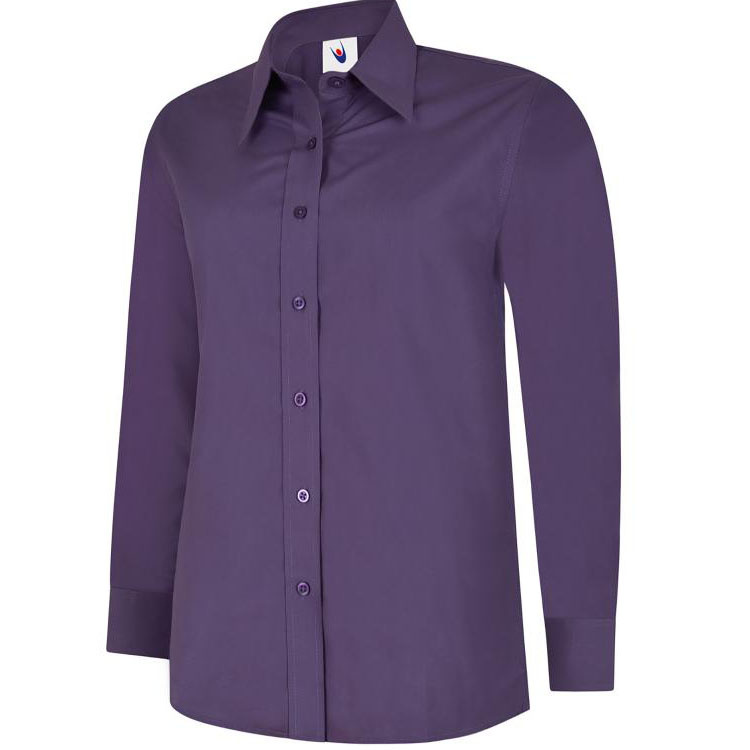 Ladies Poplin Full Sleeve Shirt