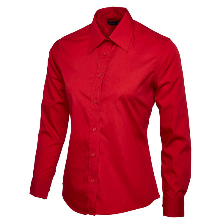 Ladies Poplin Full Sleeve Shirt