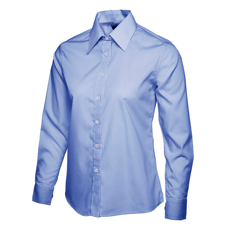 Ladies Poplin Full Sleeve Shirt