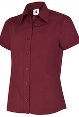 Ladies Poplin Half Sleeve Shirt