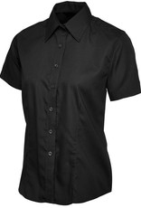 Ladies Poplin Half Sleeve Shirt