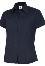 Ladies Poplin Half Sleeve Shirt