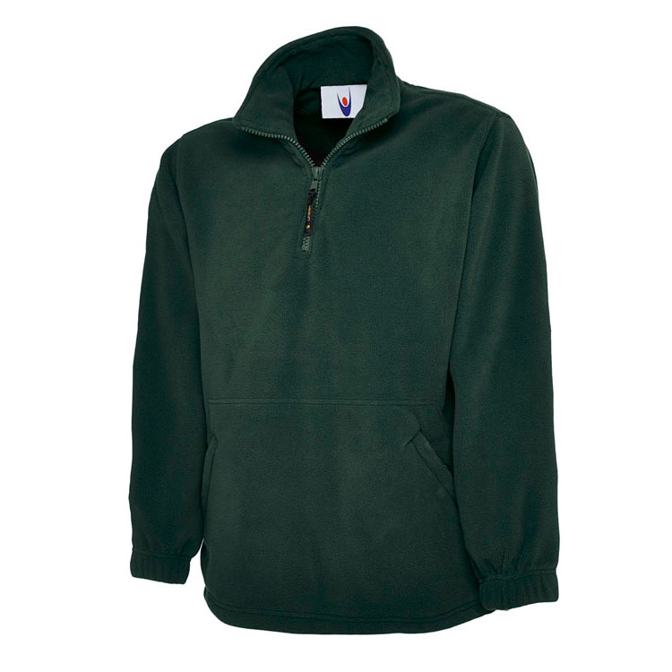 Adults Premium 1/4 Zip Micro Fleece Jacket