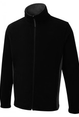 Adults Two Tone Full Zip Fleece Jacket