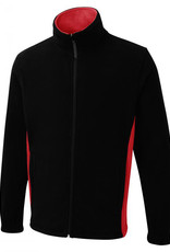 Adults Two Tone Full Zip Fleece Jacket