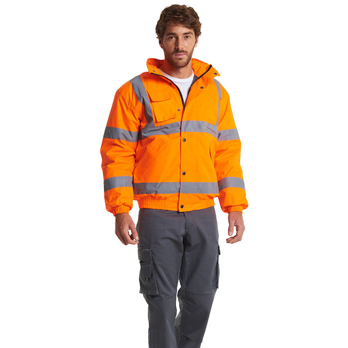 Adults High Visibility Bomber Jacket