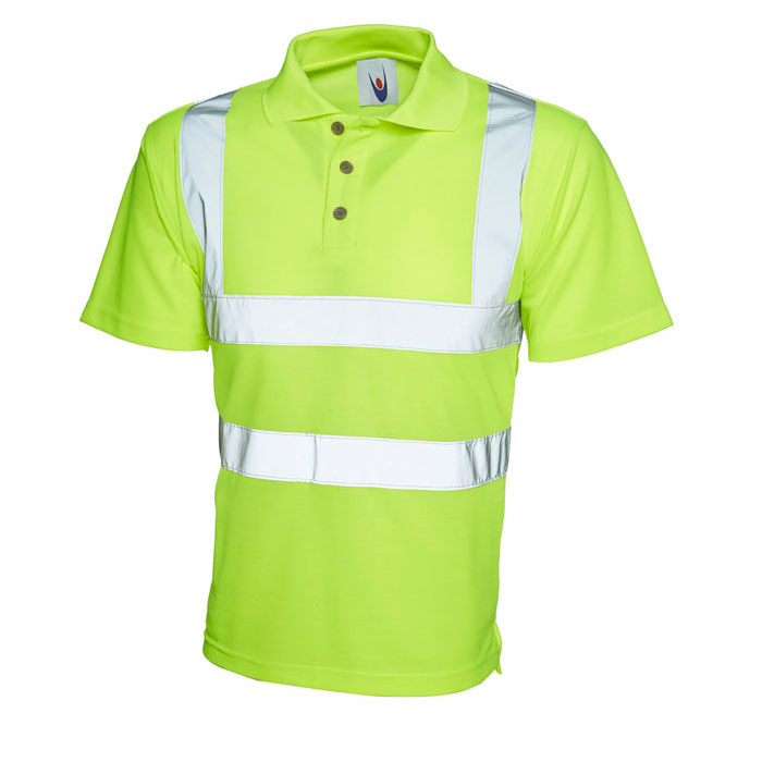 Adults Hi-Viz Polo Shirt