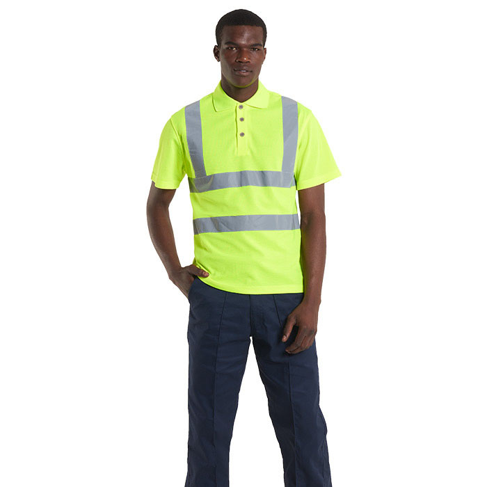 Adults Hi-Viz Polo Shirt