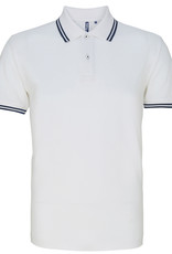 Mens Classic Fit Tipped Polo