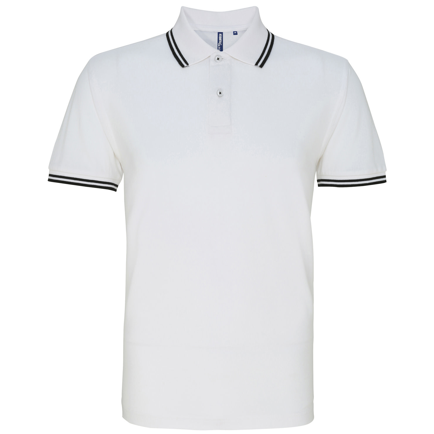 Mens Classic Fit Tipped Polo