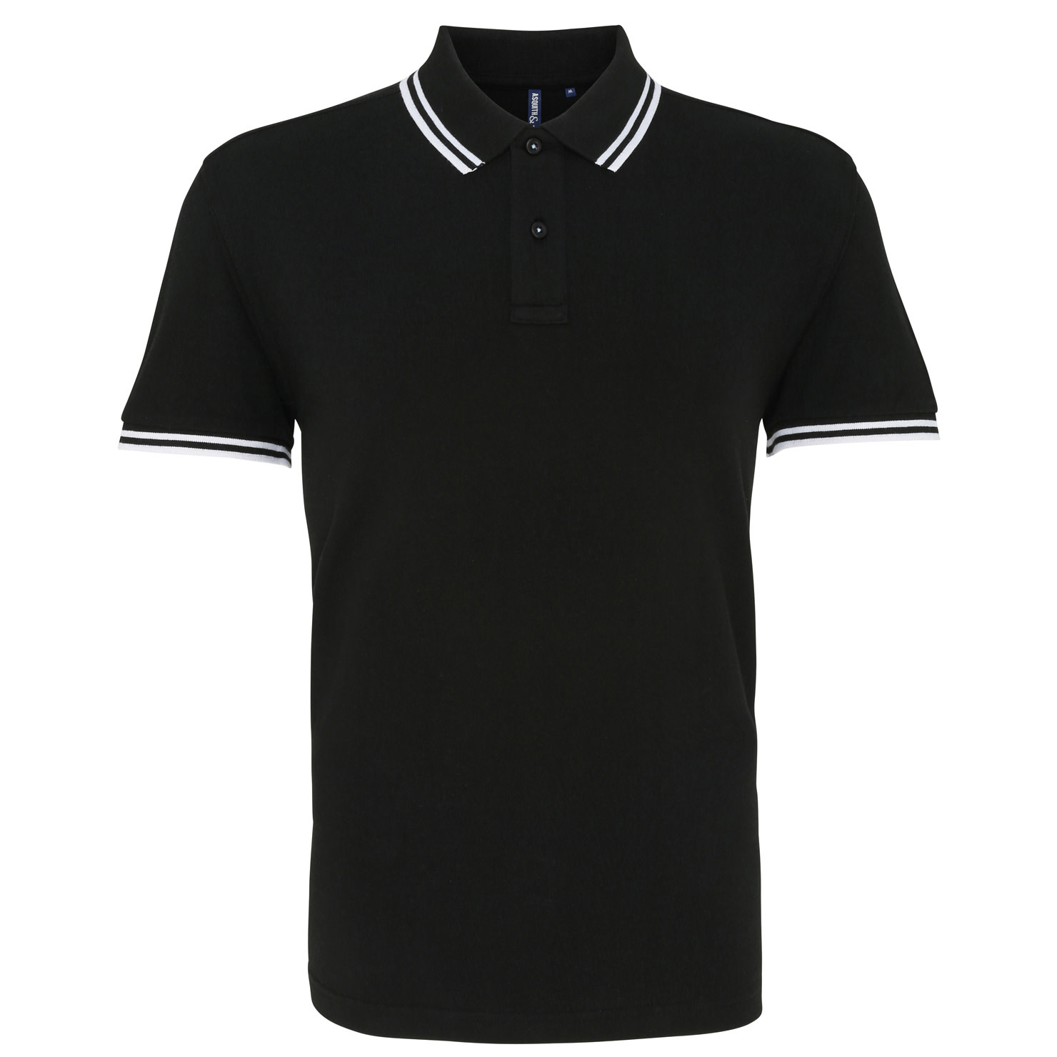 Mens Classic Fit Tipped Polo