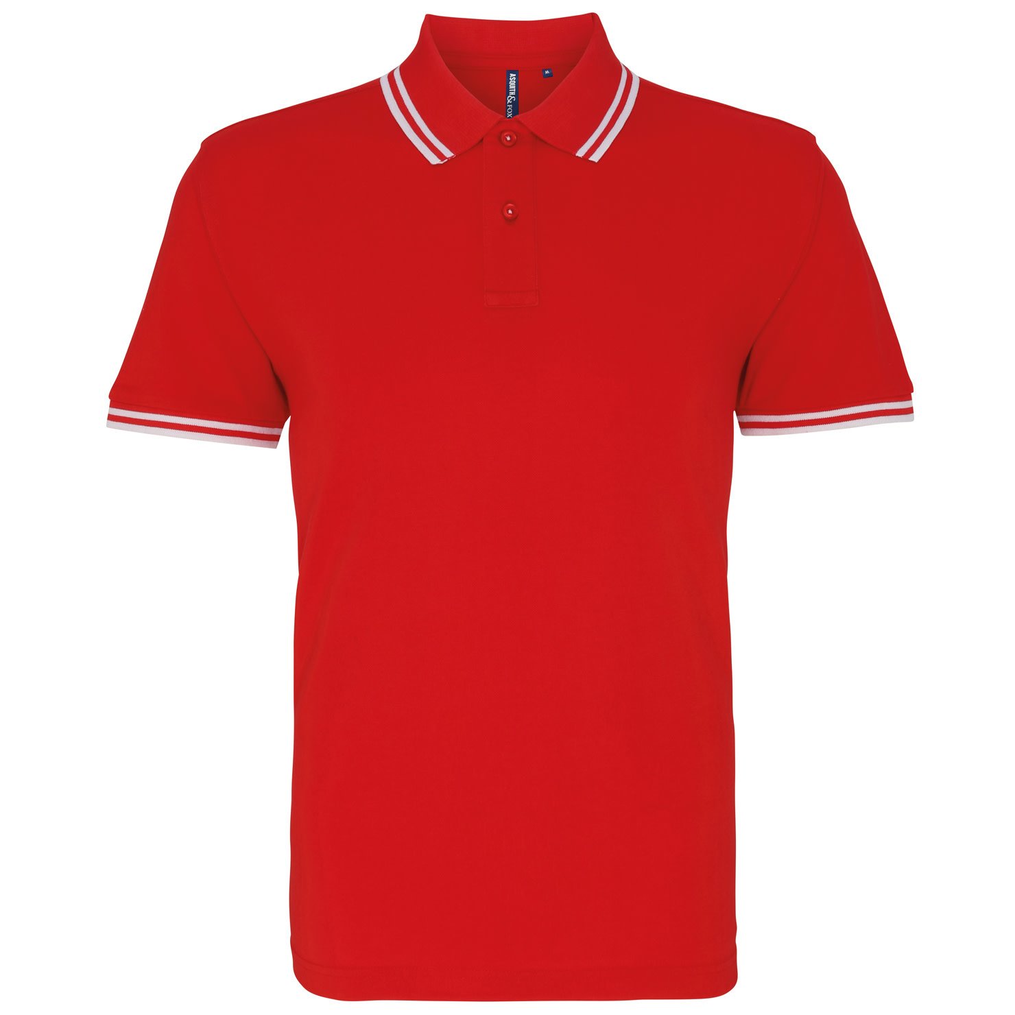 Mens Classic Fit Tipped Polo