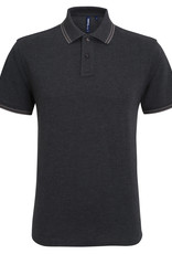 Mens Classic Fit Tipped Polo