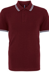 Mens Classic Fit Tipped Polo