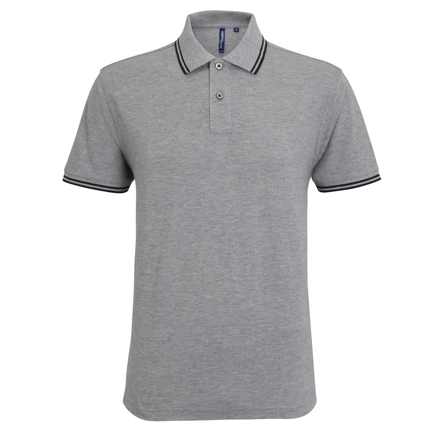 Mens Classic Fit Tipped Polo