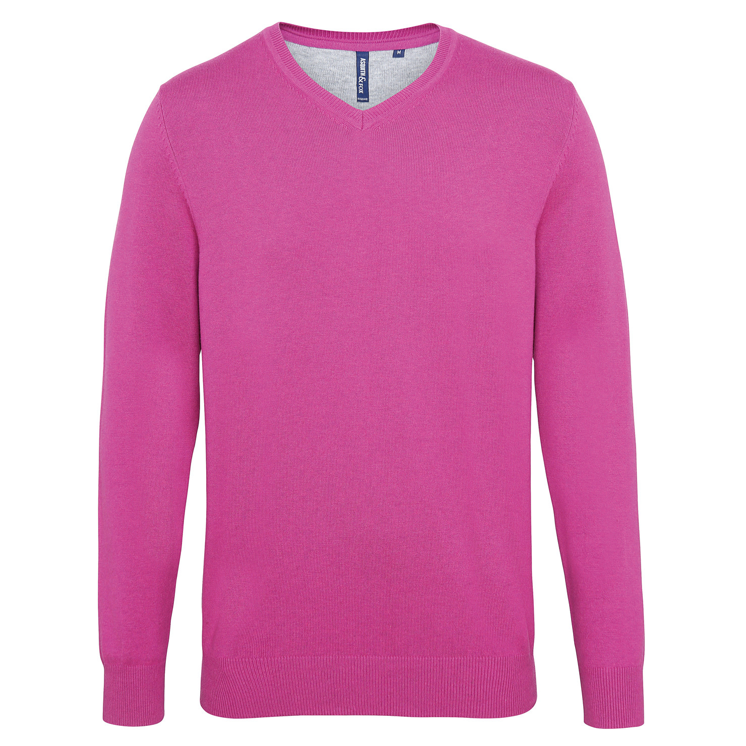 Mens Cotton Blend V-Neck Sweater