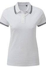 Womens Classic Fit Tipped Polo