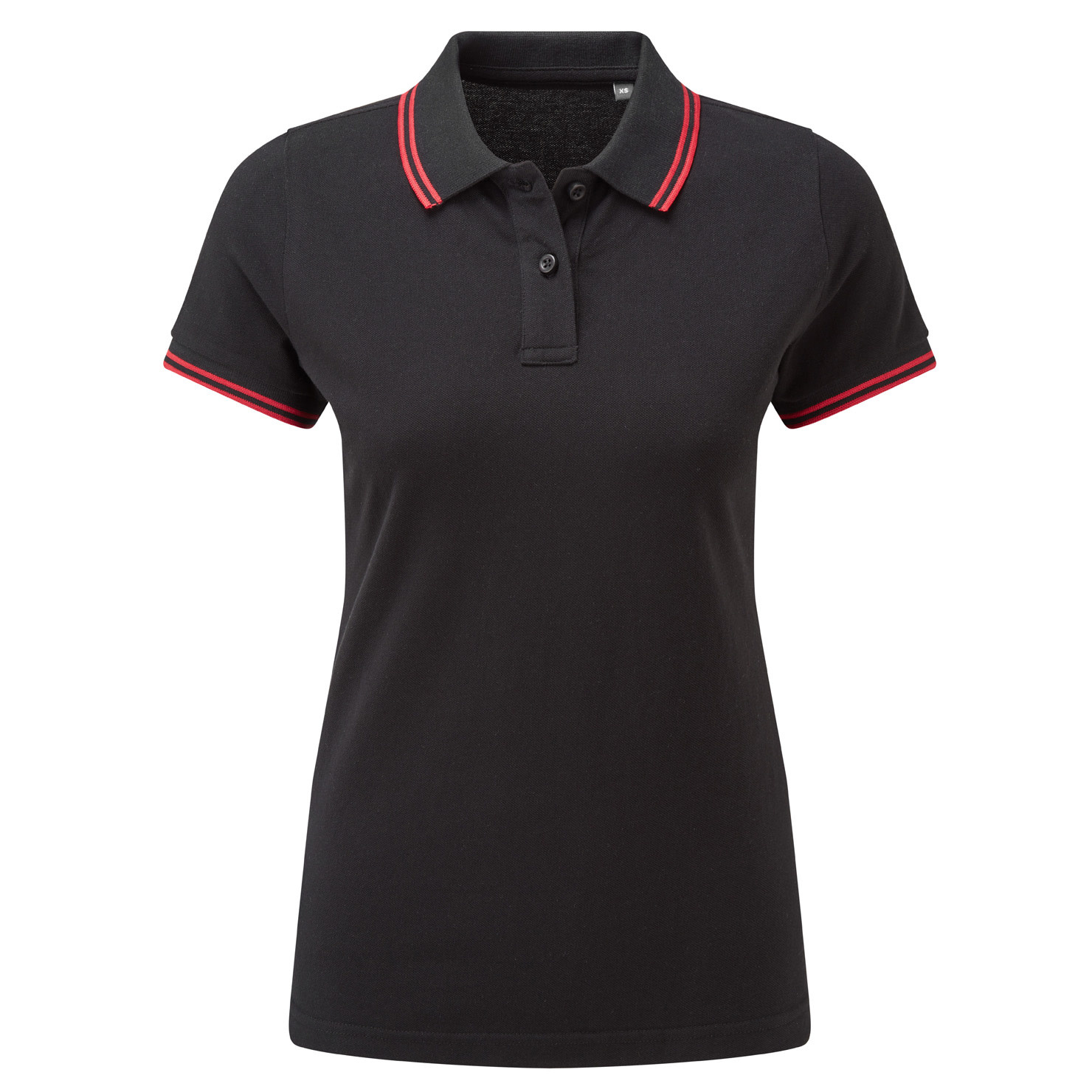 Womens Classic Fit Tipped Polo