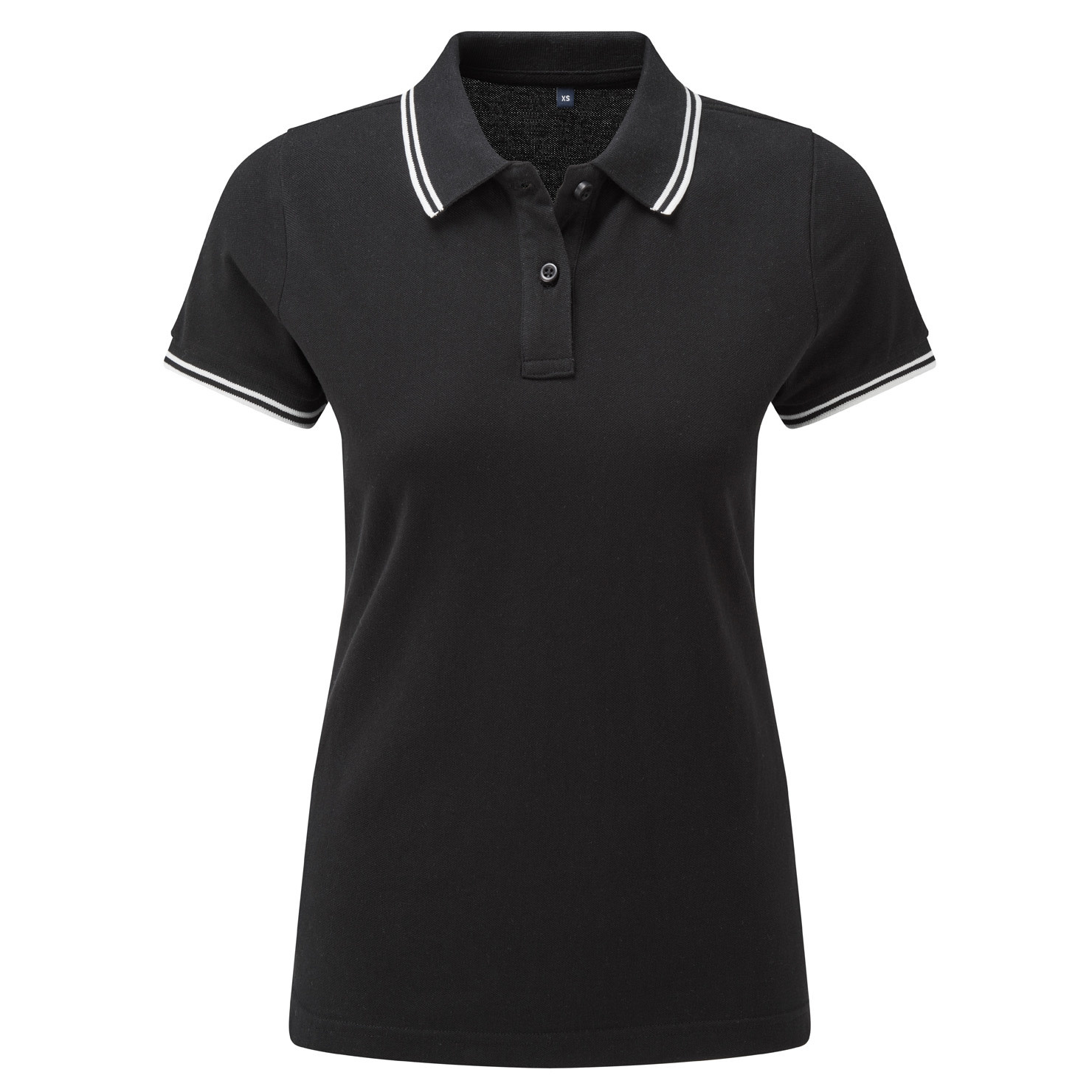 Womens Classic Fit Tipped Polo