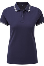 Womens Classic Fit Tipped Polo