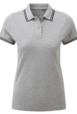 Womens Classic Fit Tipped Polo