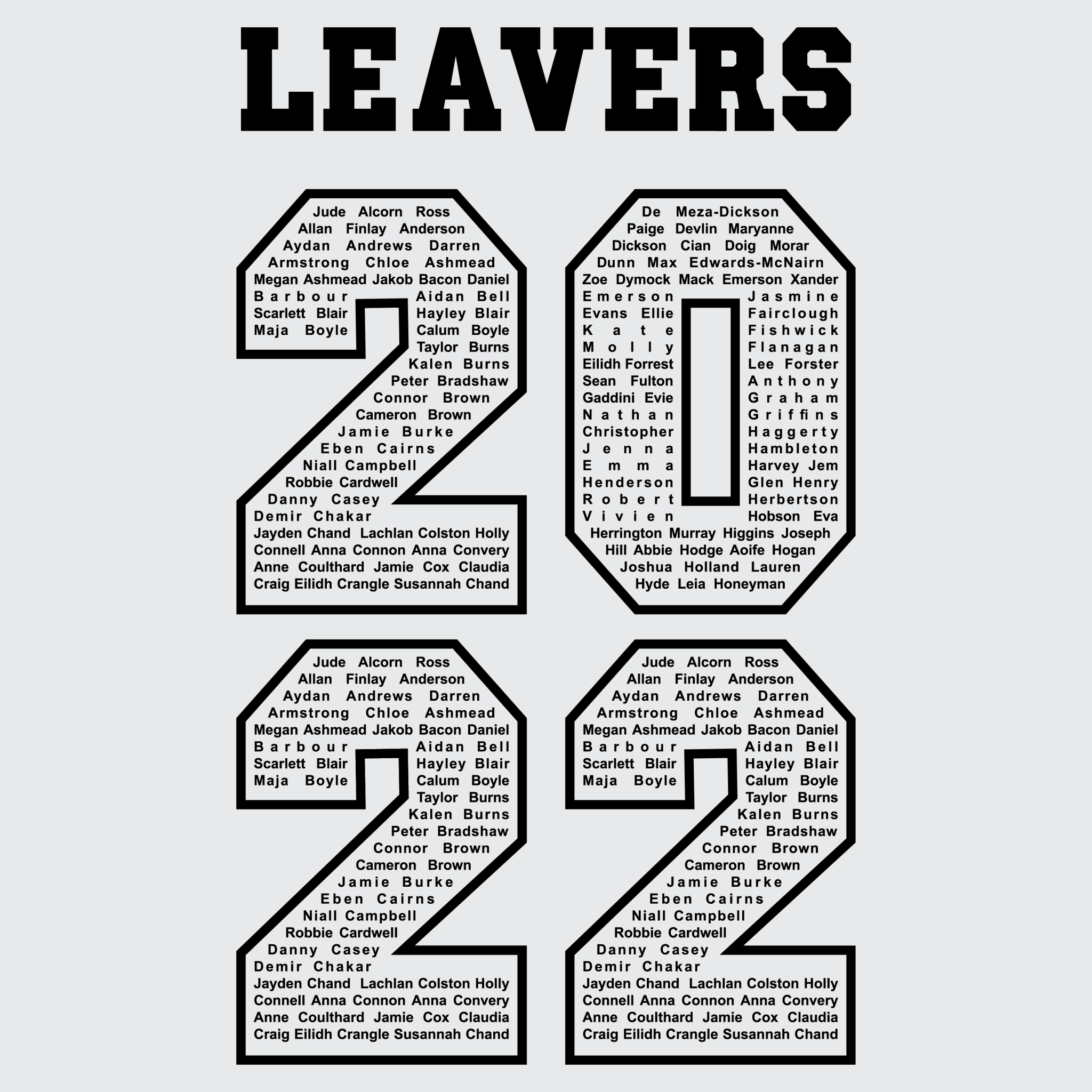 Leavers hoodie template hotsell