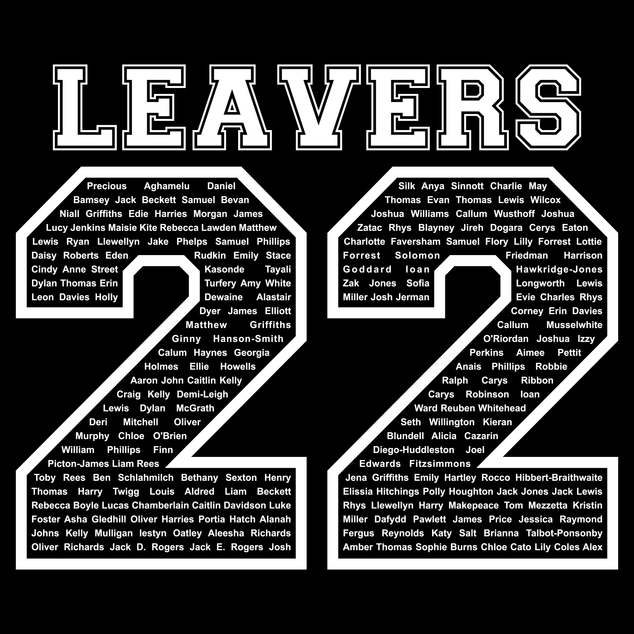 Leavers Template 1 - Premium Force