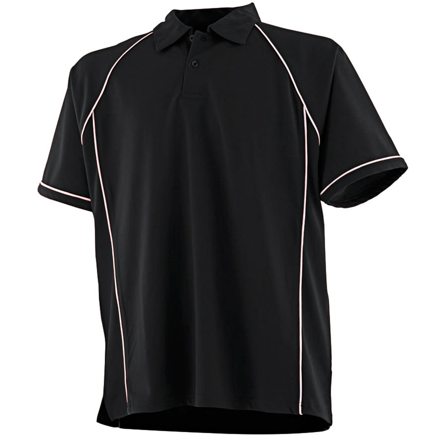 Adults Piped Performance Polo