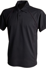 Adults Piped Performance Polo