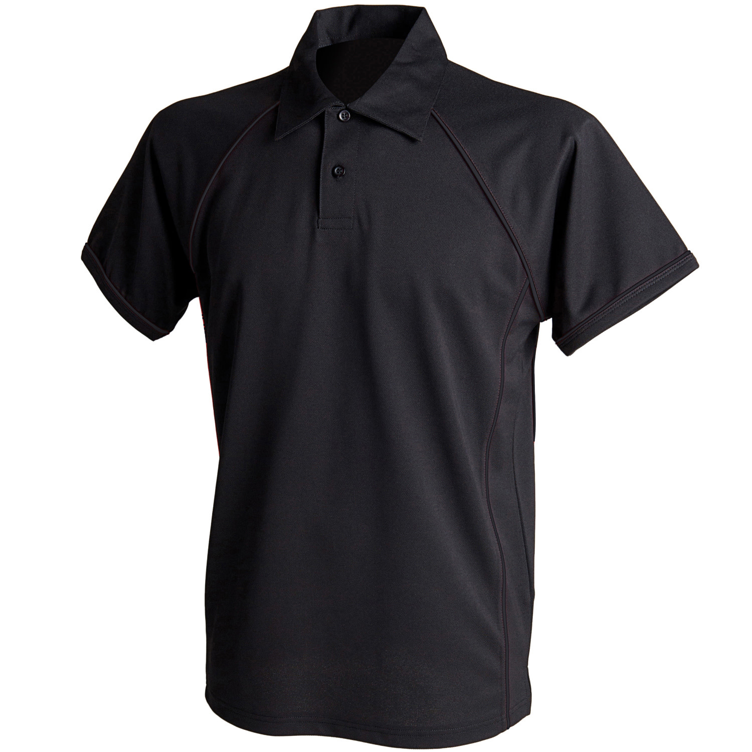 Adults Piped Performance Polo