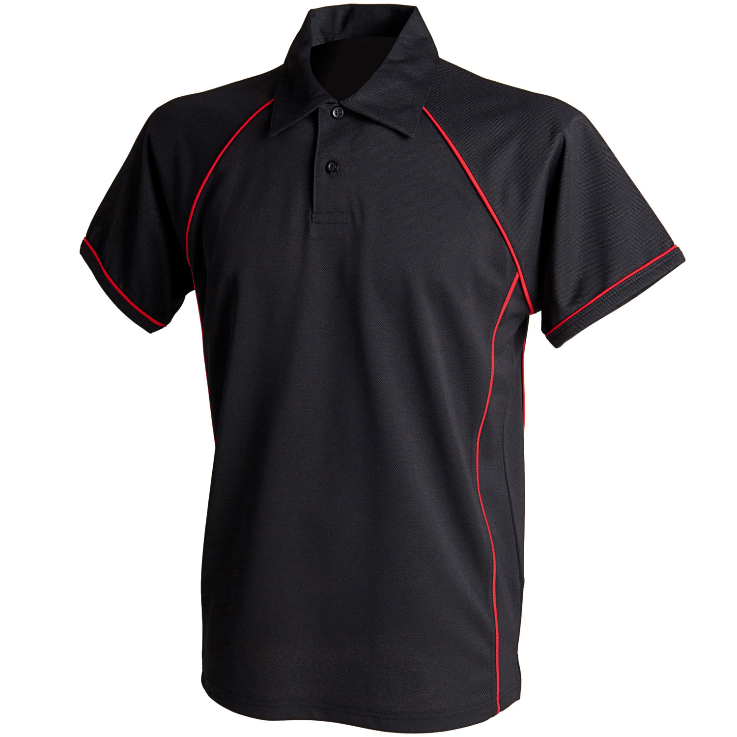 Adults Piped Performance Polo