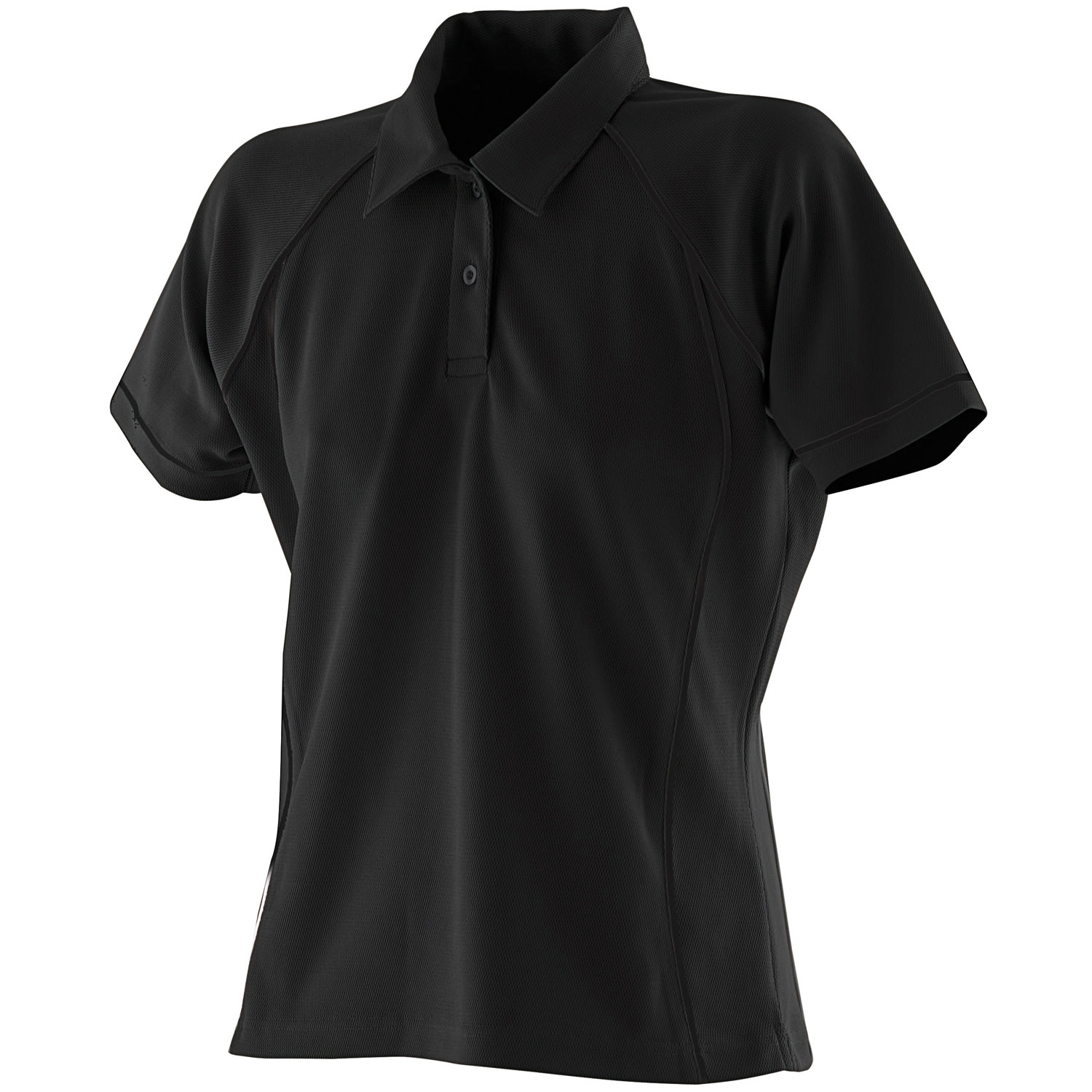 Ladies Piped Performance Polo