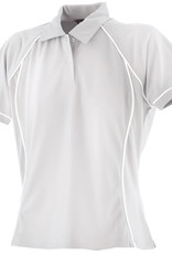 Ladies Piped Performance Polo