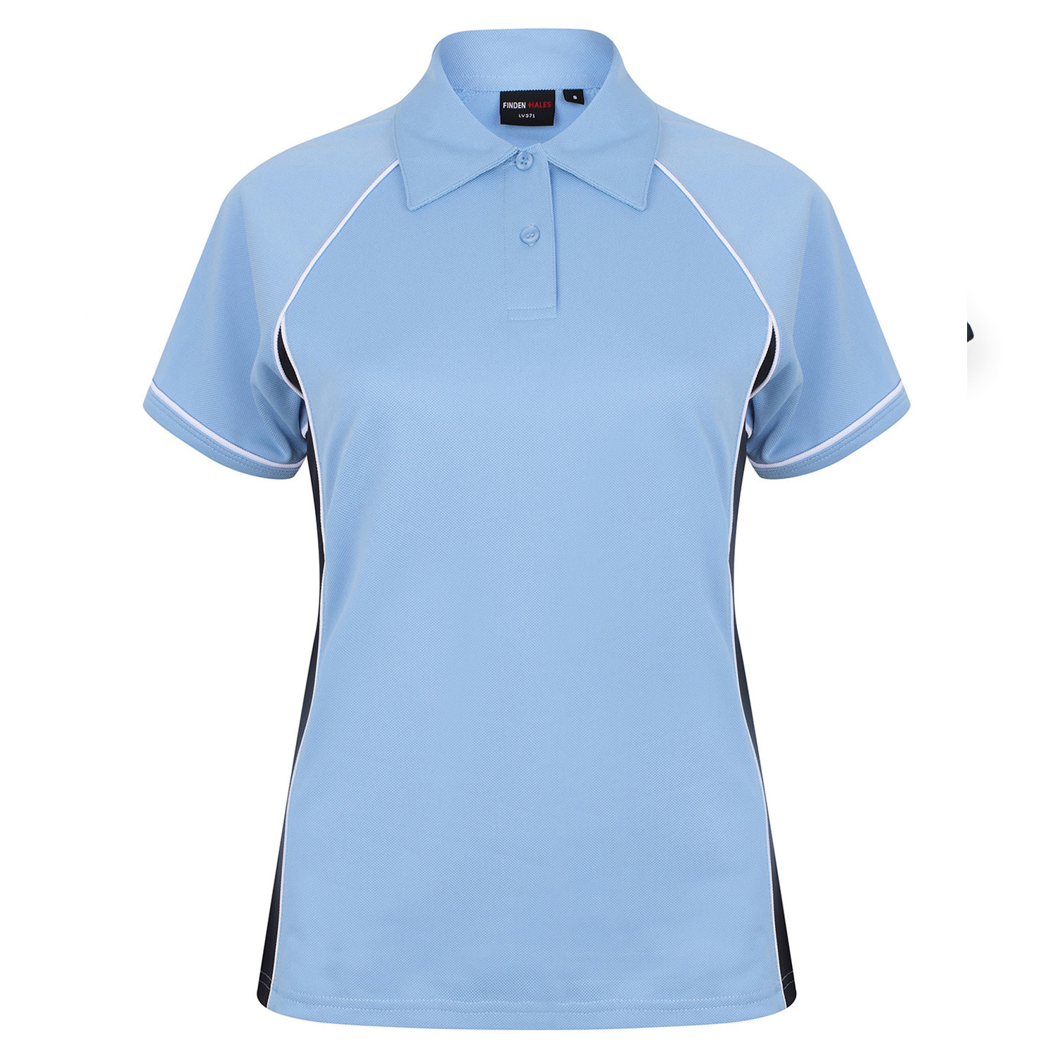 Ladies Piped Performance Polo
