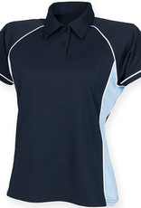 Ladies Piped Performance Polo