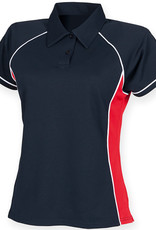 Ladies Piped Performance Polo