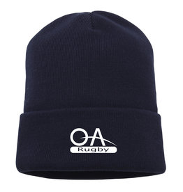 OA Junior Turnover Beanie Navy