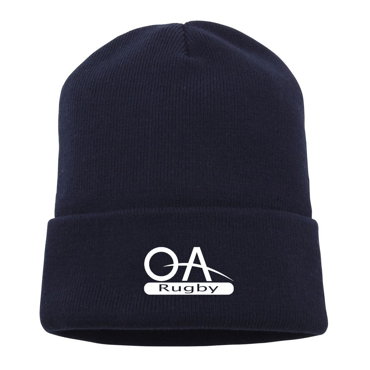 OA Junior Turnover Beanie Navy