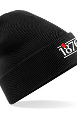 Fez Boys Adult 1876 Turnover Beanie Black