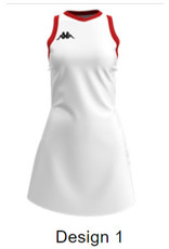 Kappa Sublimated Netball Dress (Designs 1-10)