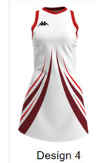 Kappa Sublimated Netball Dress (Designs 1-10)