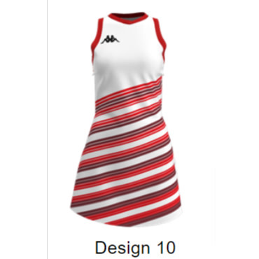 Kappa Sublimated Netball Dress (Designs 1-10)