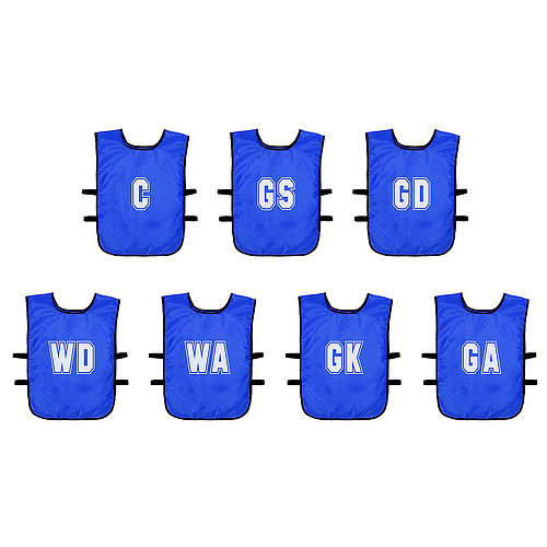 Mesh Netball Training Bibs (set of 7)