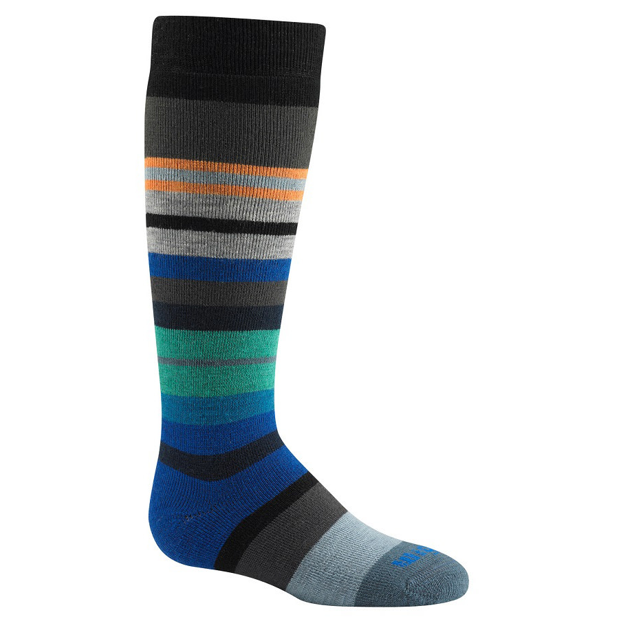 Boys Snow Force Ski Sock Black