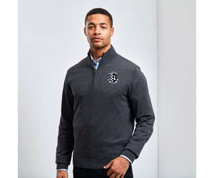 Chess Valley Adults 1/4 Zip Knitted Sweater - Premium Force