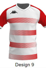 Kappa Sublimated Rugby Shirt (Designs 1-12)