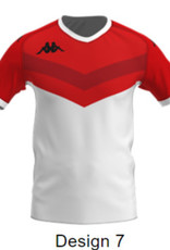 Kappa Sublimated Rugby Shirt (Designs 1-12)