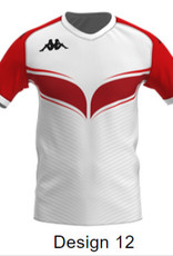 Kappa Sublimated Rugby Shirt (Designs 1-12)