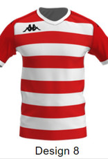 Kappa Sublimated Rugby Shirt (Designs 1-12)